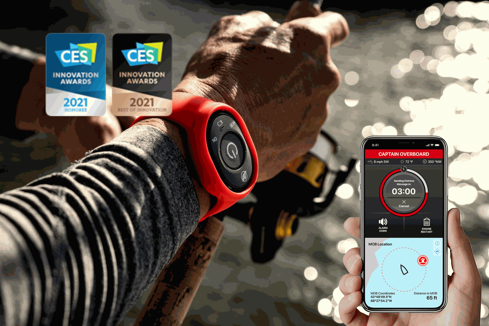 CES double win for 1st Mate Marine Safety and Security System